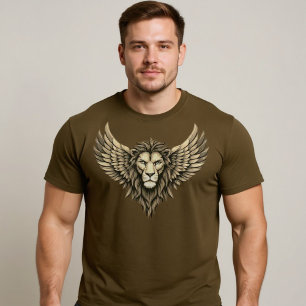 Kleurrijk Lionheart T-shirt