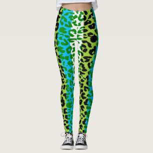 Kleurrijk Luipaard Vel Patroon #28 Leggings