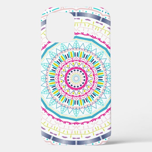kleurrijk mandala Case-Mate iPhone case (Achterkant)
