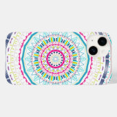 kleurrijk mandala Case-Mate iPhone case (Achterkant (horizontaal))