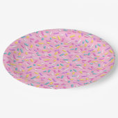 KLEURRIJK MANDALA HOESJE PAPIEREN BORDJE (Gekanteld)