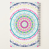 kleurrijk mandala notitieboek (Achterkant)
