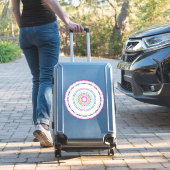kleurrijk mandala sticker (Koffer Insitu)