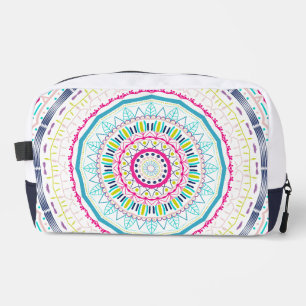 kleurrijk mandala toilettasje