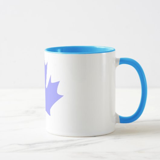 kleurrijk maple leaf - mokken (Rechts)