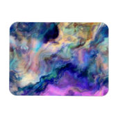 Kleurrijk marmer magneet (Horizontaal)