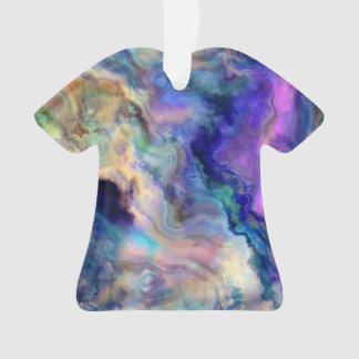 Kleurrijk marmer ornament