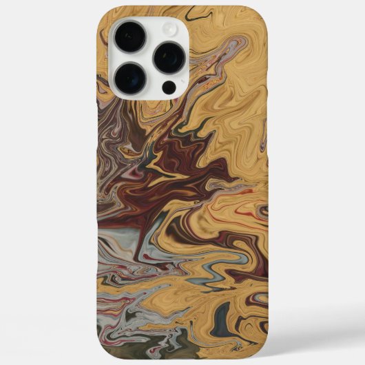 Kleurrijk marmer - papier marmerstijl Case-Mate iPhone case (Achterkant)