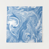 Kleurrijk Marmeren Kunstpatroon. Wandkleed (Voorkant (horizontaal))