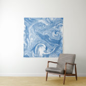 Kleurrijk Marmeren Kunstpatroon. Wandkleed (In situ)