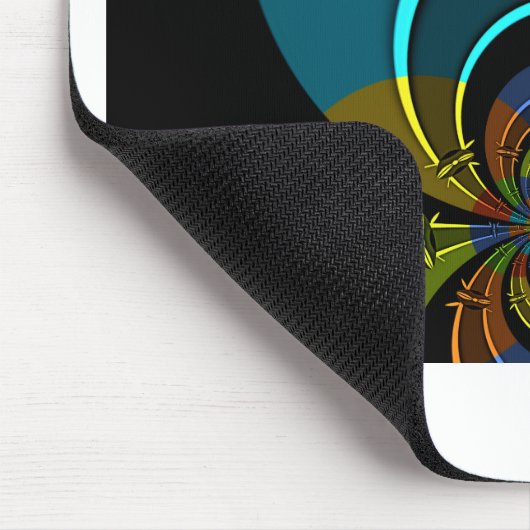 Kleurrijk Masai Shield ontwerp Muismat (Hoek)