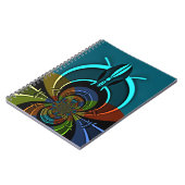 Kleurrijk Masai Shield ontwerp Notitieboek (Linkerzijde)