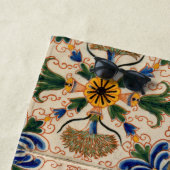 Kleurrijk mediterraan  Floral Pattern Strandlaken (In situ)