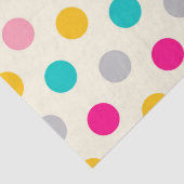 Kleurrijk meisjespoka Pit Patroonpapier Tissuepapier