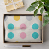 Kleurrijk meisjespoka Pit Patroonpapier Tissuepapier