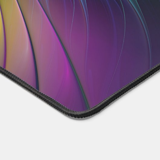 Kleurrijk met blauwe, moderne Abstracte fractale k Bureaumat (Hoek)