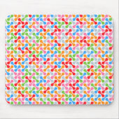 Kleurrijk metaballenpatroon, abstract veelkleurig muismat (Voorkant)