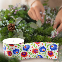 Kleurrijk Mexicaans Bloempatroon Elegant Krachtig