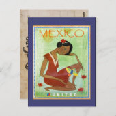 Kleurrijk Mexicaans Briefkaart (Voorkant / Achterkant)