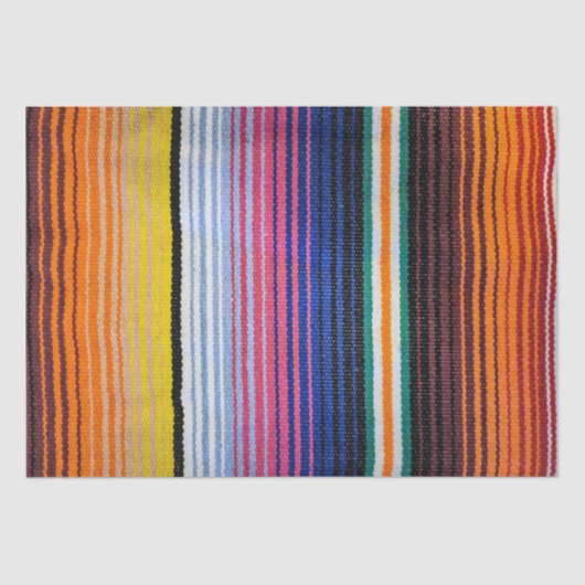 Kleurrijk Mexicaans Fiesta Design Tissuepapier (Voorkant)