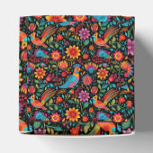 Kleurrijk Mexicaans patroon Bedankdoosjes (Bovenkant)