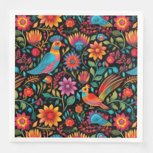 Kleurrijk Mexicaans patroon Servet