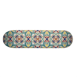 Kleurrijk Mexicaans patroon Skateboard