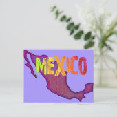 Kleurrijk Mexico Briefkaart (Staand voorkant)