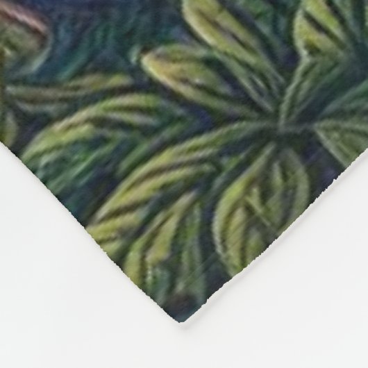 Kleurrijk, middeleeuws Drakenkasteel Fleece Deken (Hoek)