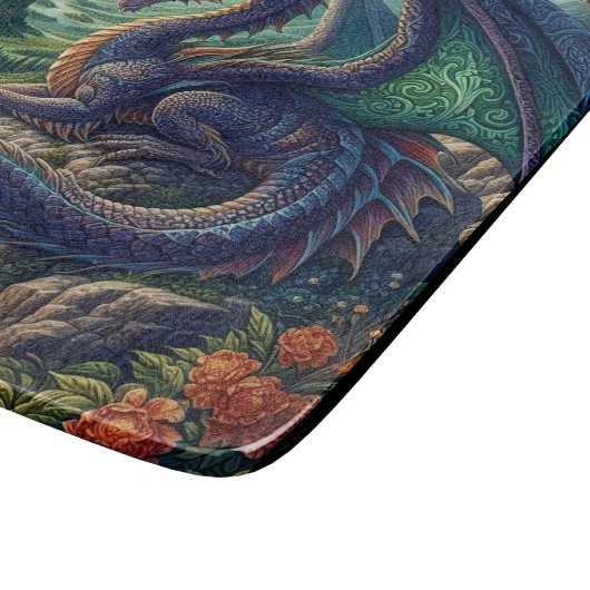 Kleurrijk, middeleeuws Drakenkasteel Snijplank (Hoek)