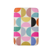 Kleurrijk Midden-eeuws modern Abstract patroon Badmat (Voorkant Verticaal)