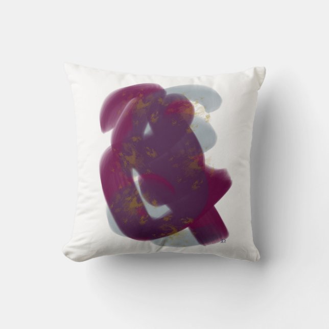 Kleurrijk minimaal Abstract kunstwerk Kussen (Voorkant)