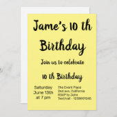 Kleurrijk minimaal jouw tekst afbeelding toevoegen kaart (Voorkant / Achterkant)