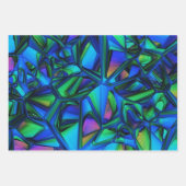 Kleurrijk modern Abstract Inpakpapier Vel (Voorkant 3)