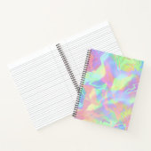 Kleurrijk modern Abstract Notitieboek voor hologra (Binnen)