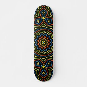 Kleurrijk Modern Cool & Trendy Dot Art Skateboard