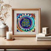 Kleurrijk Modern Good Friend Inspirivity Poster