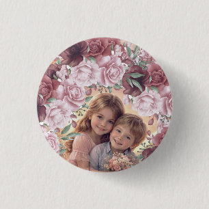 KLEURRIJK MODERN LIEFDESCADEAU VOOR DOCHTER RONDE BUTTON 3,2 CM