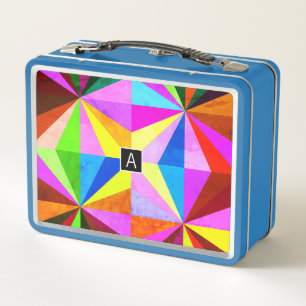 Kleurrijk Modern Meerkleurig Geometrisch Monogra