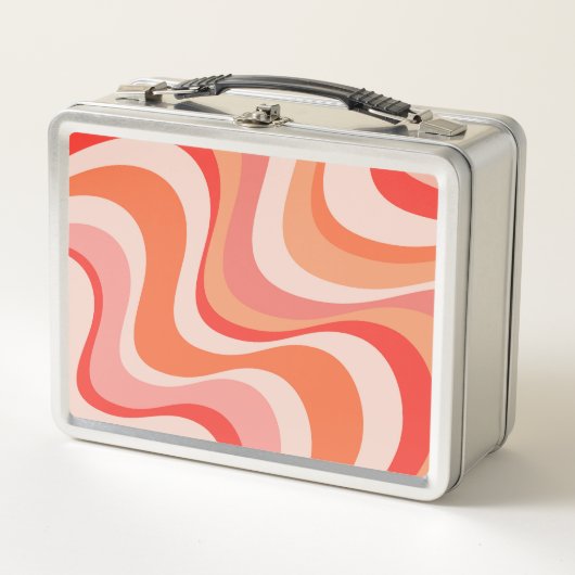 Kleurrijk modern retro golfontwerp (Voorkant)