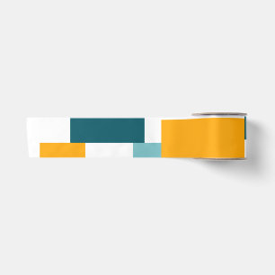 Kleurrijk, modern, speelbaar vierkant geometrisch  lint