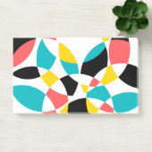 Kleurrijk, modern, trendy, koel, uniek cirkelvormi post-it® notes (Kantoor)