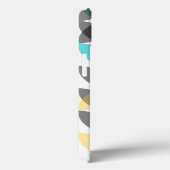 Kleurrijk, modern, vrolijk cirkelvormig geometrisc Case-Mate iPhone case (Achterkant / Rechts)