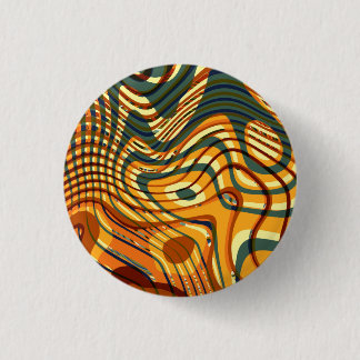 Kleurrijk, naadloos abstract ronde button 3,2 cm