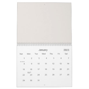 Kleurrijk naadloos patroon met schattige olifanten kalender