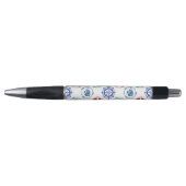 Kleurrijk Nautisch Patroon Pen (Voorkant)
