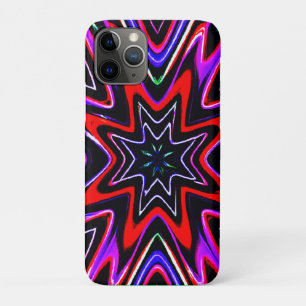 Kleurrijk Neon Vibes patroon iPhone 11 Pro Hoesje