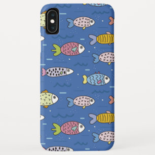kleurrijk oceaandleven telefoonhoesje iPhone XS max hoesje