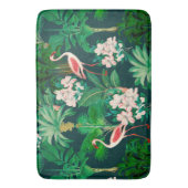 Kleurrijk oerwoud met douchegordijn badmat (Voorkant Verticaal)