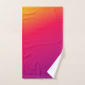 Kleurrijk ombre gradiënt handdoek (Handdoek)